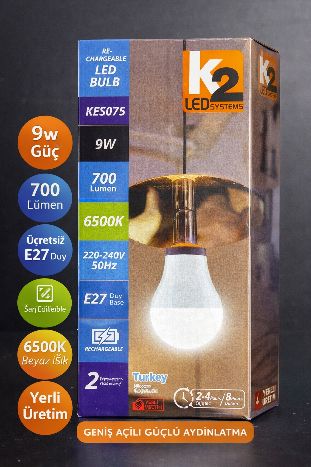 Cata k2 9w �arjl� Amp�l (2li)