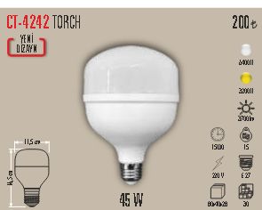 CT-4242 Torch LED Lamba