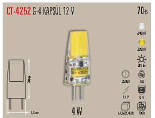 CT-4252 G-4 KAPS�L 12 V