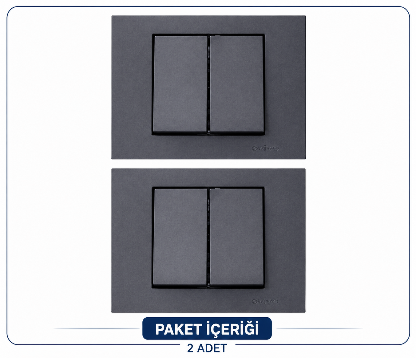 Ovivo Grano Füme Komütatör 2 Adet - merkez Mağazası