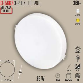 CT-5663 X-PLUS LED PANEL