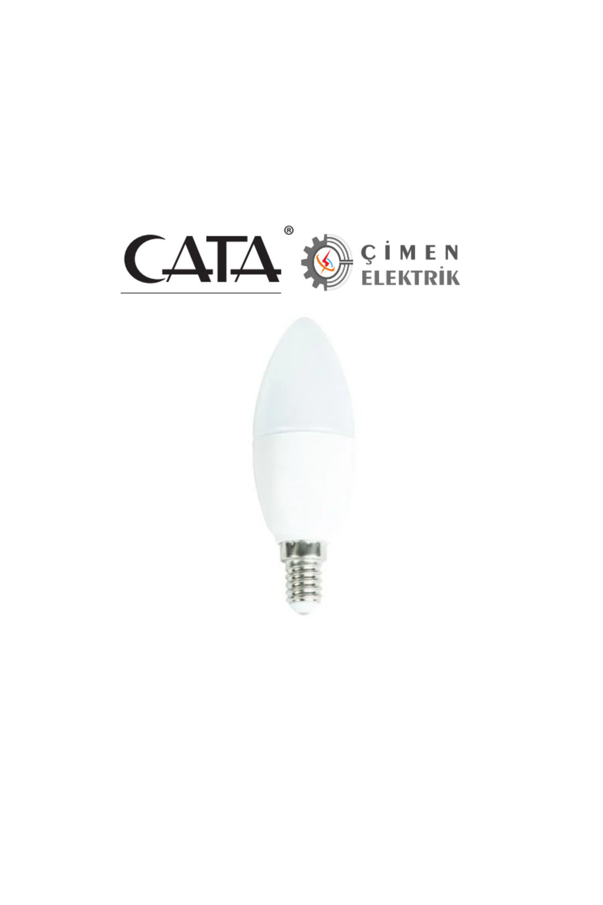5 ADET CATA CT 4079 7W Buji Led Ampül 3200K Gün Isigi E14 Duy