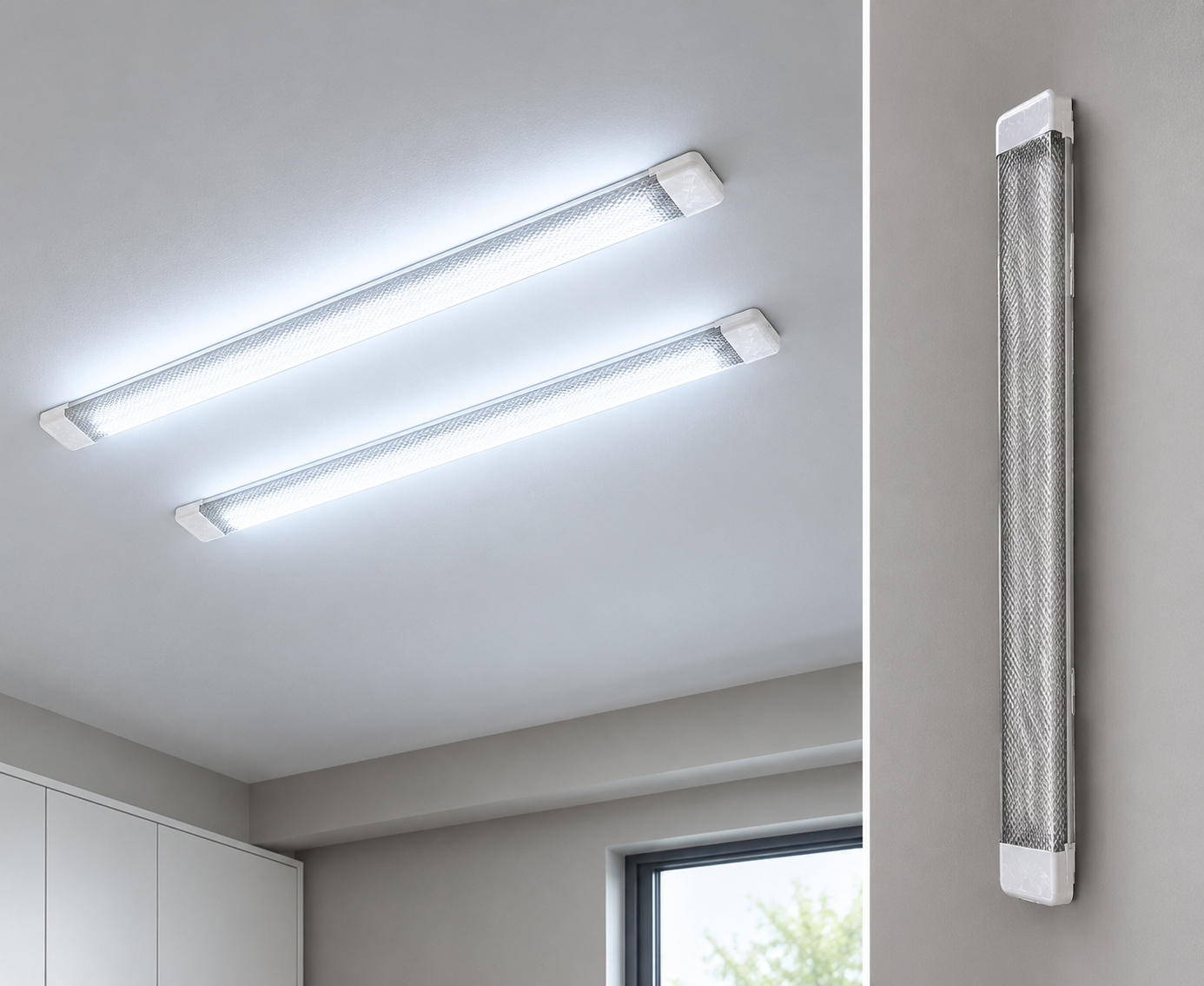 CT-2482 60W 120cm LED Bant Armatür Lümen Kristal