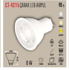 CT-4215 Çanak LED Ampul