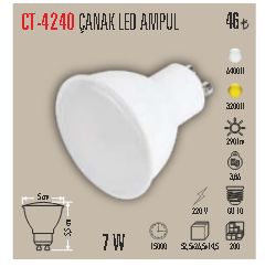 CT-4240 Çanak LED Ampul