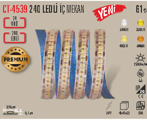 CT-4539 240 LEDLİ İÇ MEKAN BEYAZ