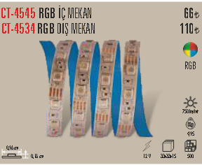 CT-4545 RGB İÇ MEKAN