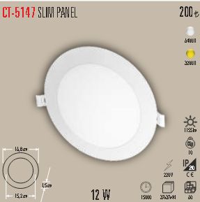 CT-5147 Ince Panel SLIM PANEL