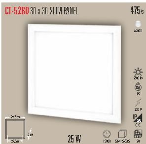 CT-5280 30 x 30 Slim Panel