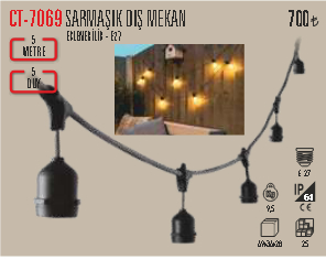 CT-7069 SARMASIK DIS MEKAN
