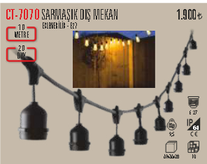 CT-7070 SARMASIK DIS MEKAN