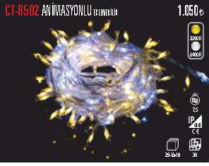 CT-8502 ANIMASYONLU LED ISIK
