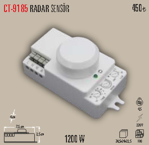 CT-9185 RADAR SENSÖR
