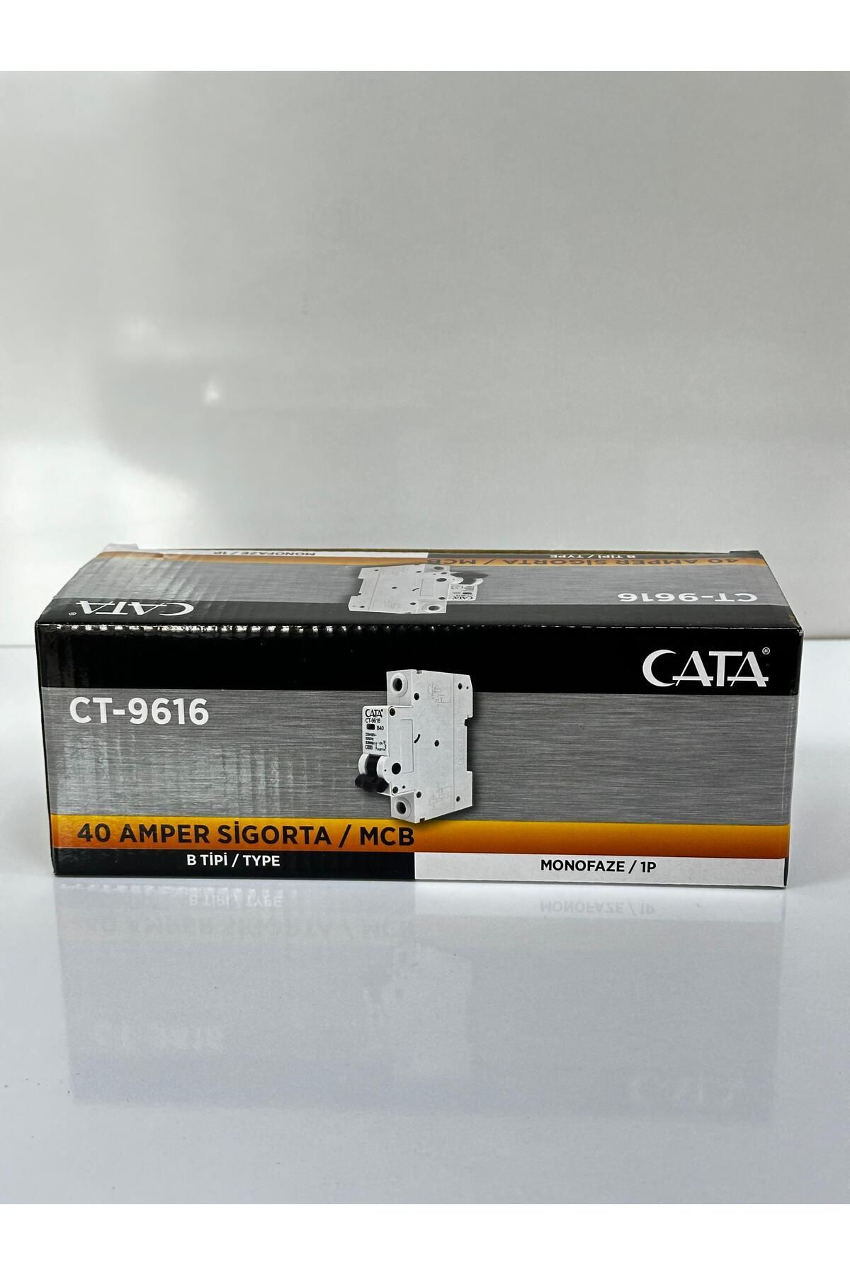 CT-9616 CATA 1X40 AMP SIGORTA B TIPI MONOFOZE