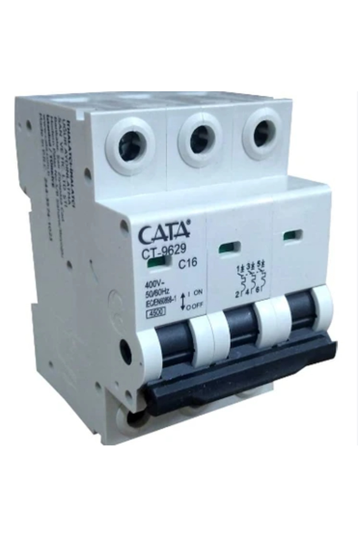 CT 9629 3X16A 4.5kA C Tipi Otomatik Sigorta