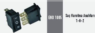END 1005 Saç Kurutma Anahtarı
