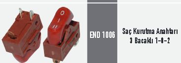 END 1006 Saç Kurutma Anahtarı