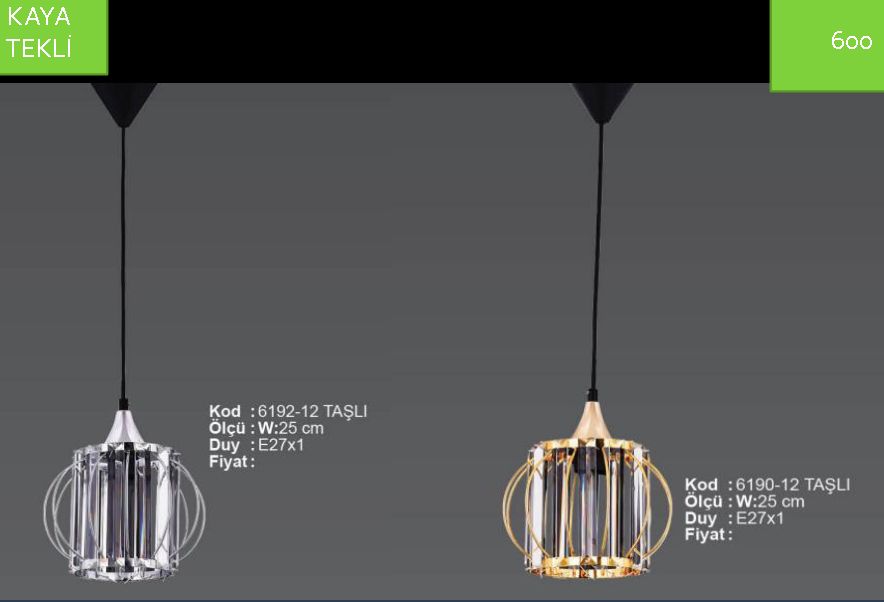 Kaya Tekli Ta�l� Lamba