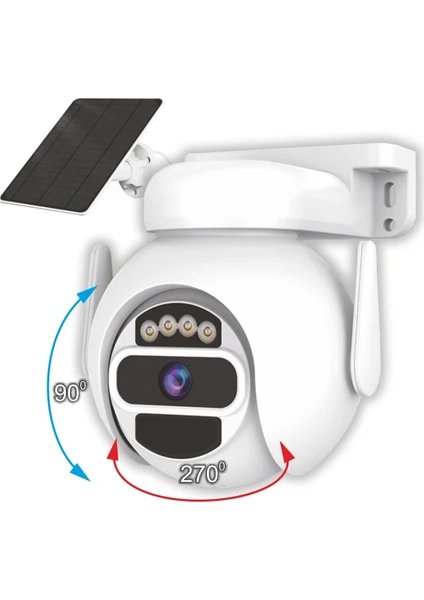 Ct 4053 Solar Sim Kartl� D�� Mekan Ak�ll� Kamera