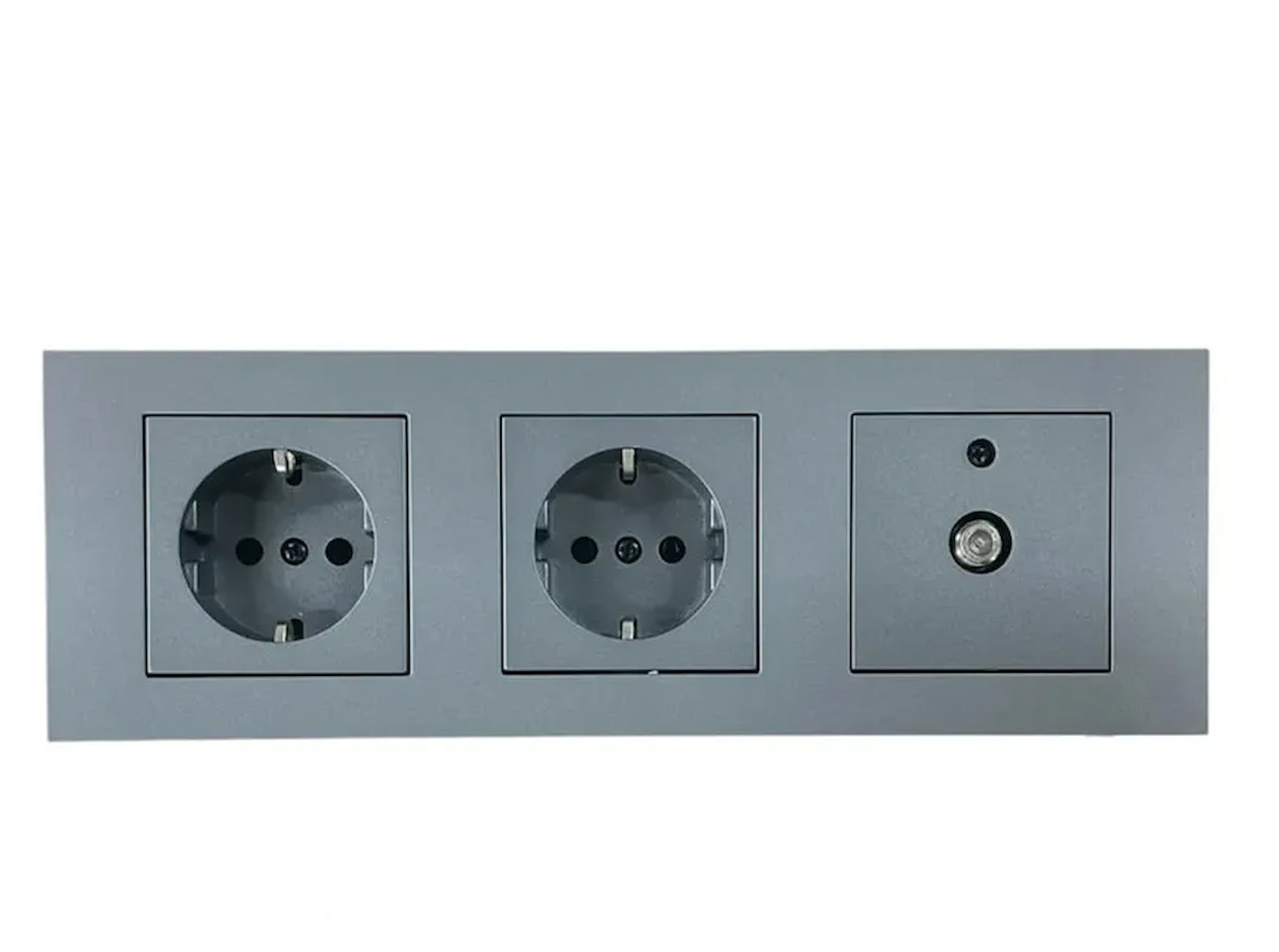 Ovivo Grano F�me Toprakl� Priz + Toprakl� Priz + Uydu Tv Prizi