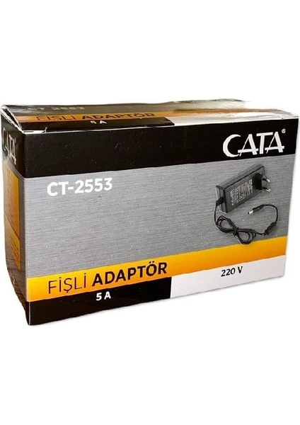 CT-2553 60 W 5 Amper Cata Fisli Adapt�r